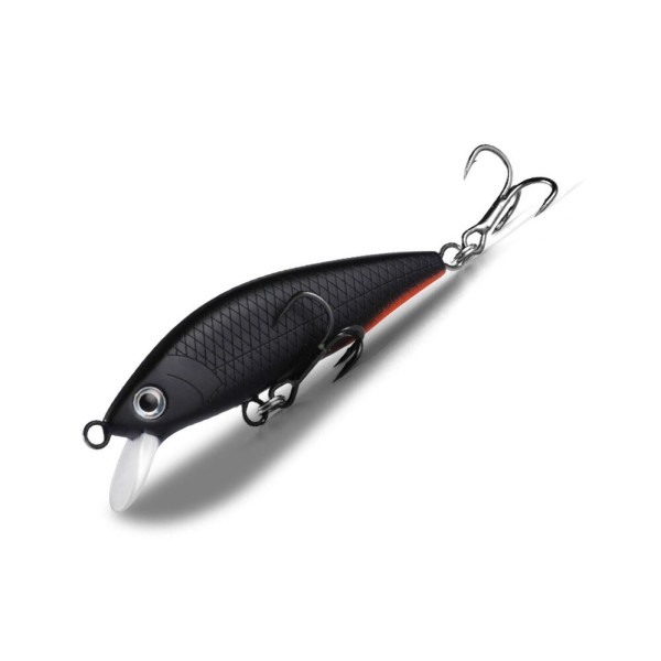 Wobbler Bearking Shark A10 50S color H Black Mat