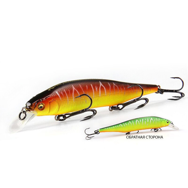 Воблер Bearking Ito Shiner 115SP колір Q Fire Green Tiger