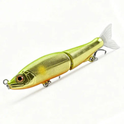 Воблер Bearking Jointed Claw 70S цвет B Golden