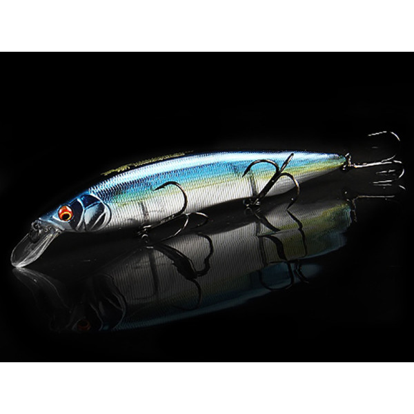 Воблер Bearking Kanata 160F колір A Blue Skeleton
