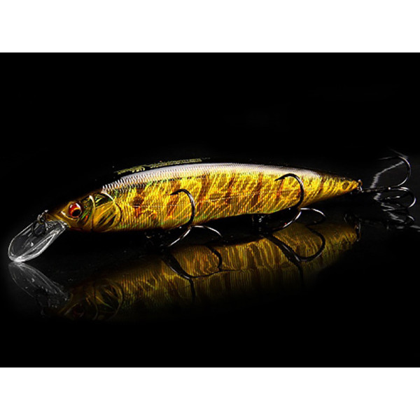 Wobbler Bearking Kanata 160F color Q Gold Perch