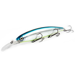 Wobbler Bearking Balisong Longbill 130SF color C Green Belly
