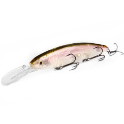 Wobbler Bearking Balisong Longbill 130SF color G Light Minnow