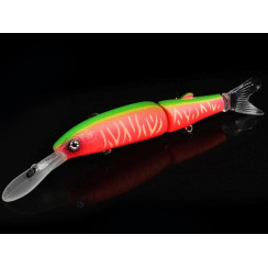 Wobbler Bearking Magallon Diving 113SS color E Fruit Mat Tiger