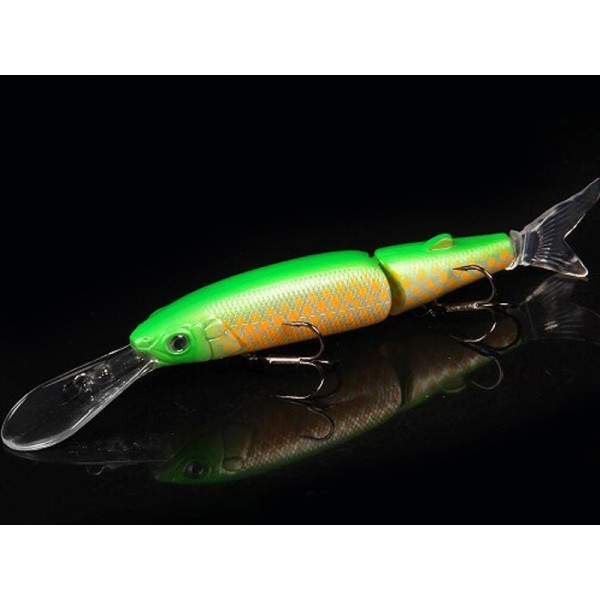 Wobbler Bearking Magallon Diving 113SS color G Orange Dots