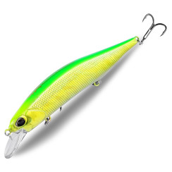 Wobbler Bearking Realis Jerkbait 110SP color J Lime Glass