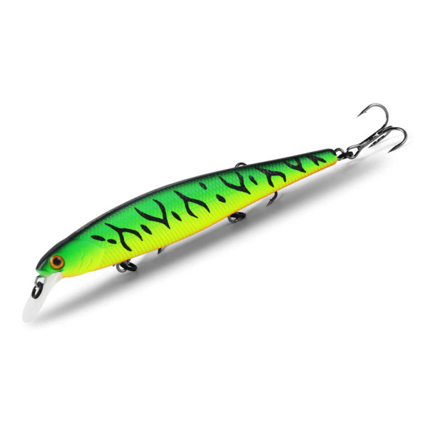 Wobbler Bearking Slender Pointer 112F color E Mat Tiger