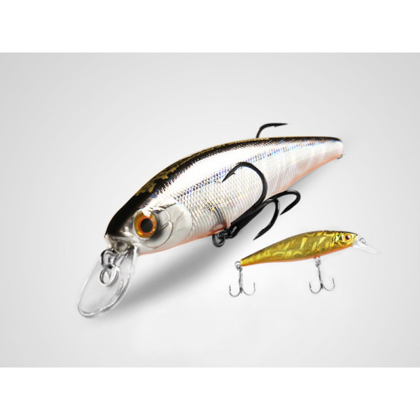 Воблер Bearking Squad Minnow 65SP цвет I Gold Silver