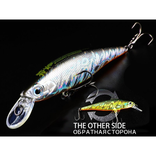 Воблер Bearking Squad Minnow 80SP цвет A Silver Gold