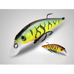 Воблер Bearking Squad Minnow 95SP цвет G Green Fire Tiger