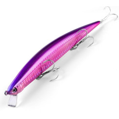 Wobbler Bearking Tide Minnow Slim 175F color A Violet Glass