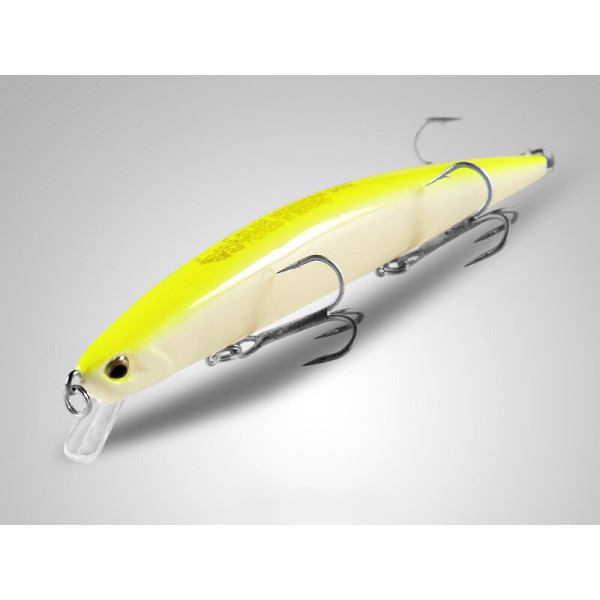 Wobbler Bearking Tide Minnow Slim 140F color D Pearl Chart