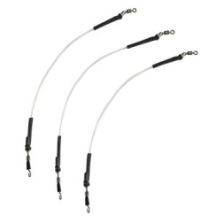 Амортизатор с быстросъемной застежкой для поводка Daiwa N`Zon Power Gum Feeder Link 10cm 0.8mm