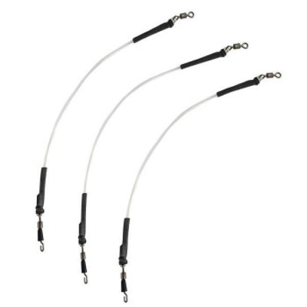 Амортизатор із швидкознімною застібкою для повідця Daiwa N`Zon Power Gum Feeder Link 10cm 0.8mm