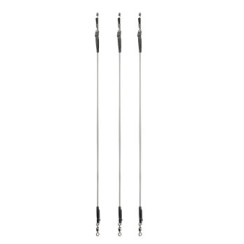 Амортизатор с быстросъемной застежкой для поводка Daiwa N`Zon Power Gum Feeder Link 15cm 0.8mm