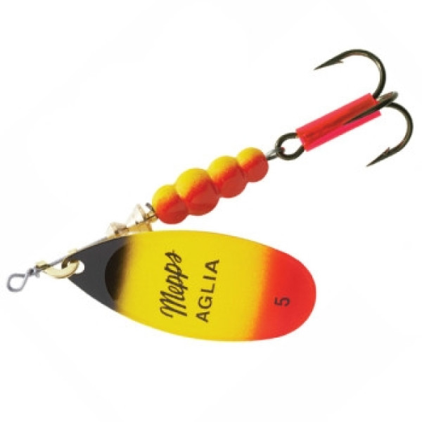 Mepps Aglia Furia No. 5 Gold Spoon, 13g