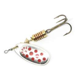 Mepps Comet Decoree No. 3 silver/red specks 6.5g