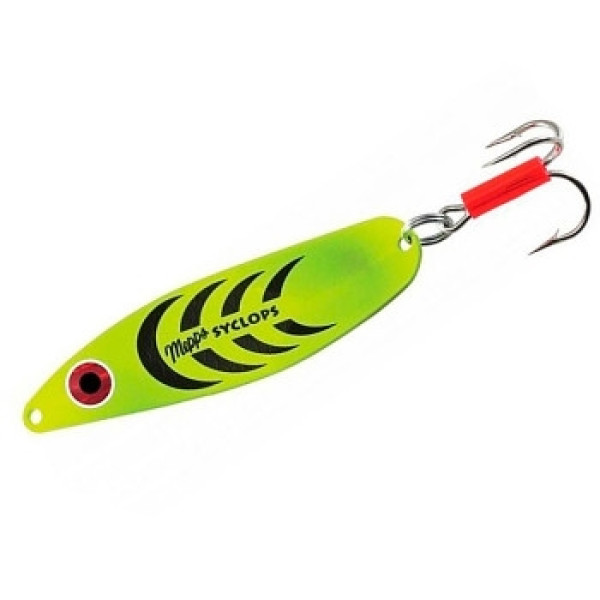 Блешня коливається Mepps Syclops Fluo №1 chartreuse 12g