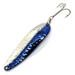 Блешня Dardevle Cop-E-Cat Imp Heavy 65мм 21g #Hmrd Nickel/Blue