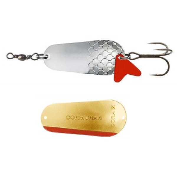 Spinner Cormoran CORA-Z 80mm 45g #Silver/Gold