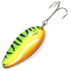 Блешня Dardevle Devle Dog Giant 80мм 56g #Hot Mackerel