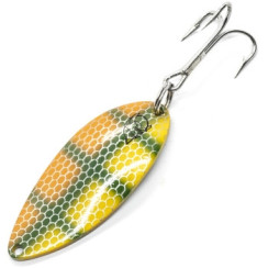 Dardevle Devle Dog King 65mm 21g #Orange/Green Perch Scale 5533