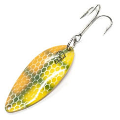 Dardevle Devle Dog King 65mm 21g #Orange/Green Perch Scale 5539