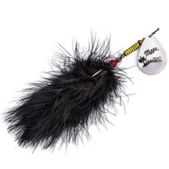 Mepps Giant Marabou Silver Spoon 40g