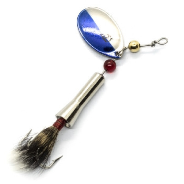Dardevle Notangle Spinner 7g #Half Nickel/Half Blue