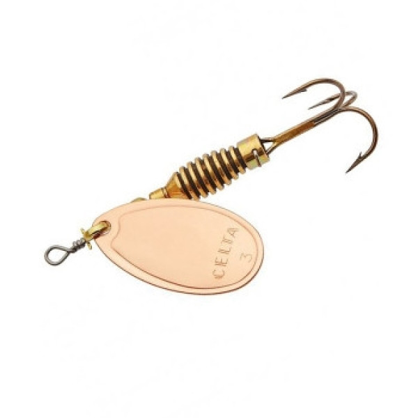 Spinner Rublex Celta #3 5.0g COBRE (blister)