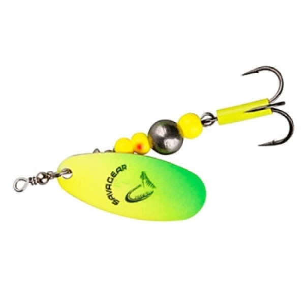 Savage Gear Caviar Spinner #4 14g 07-Fluo Yellow / Chartreuse