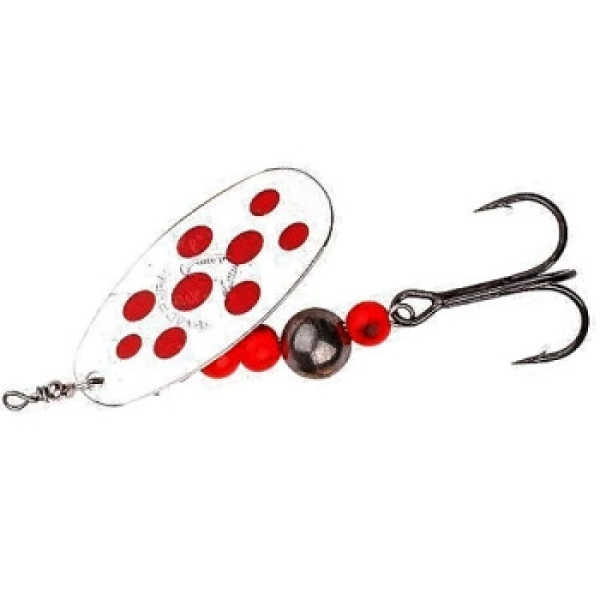 Savage Gear Caviar Spinner #4 14g 04-Fluo Orange & Silver