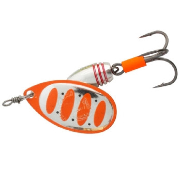 Блешня Savage Gear Rotex Spinner #1 3.5g 04-Fluo Orange Silver