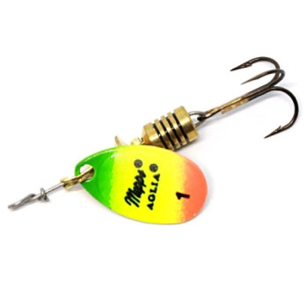 Mepps Aglia Fluo No. 3 Tiger Spinnerbait 6.5g