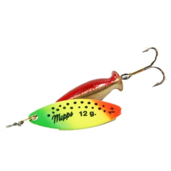 Mepps Aglia Long Heavy Tiger/Gold Dots Spinnerbait No. 1+