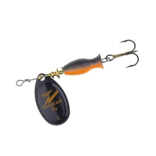 Mepps Aglia LongCast No. 2 czarna_black 8g spoon