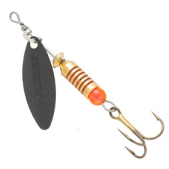 Mepps Aglia Longue No. 00 Black Noir Spinnerbait 1.5g