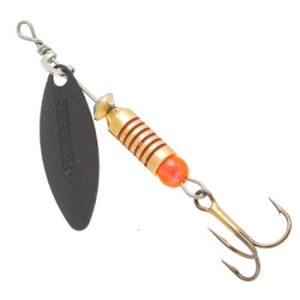 Mepps Aglia Longue No. 00 Black Noir Spinnerbait 1.5g