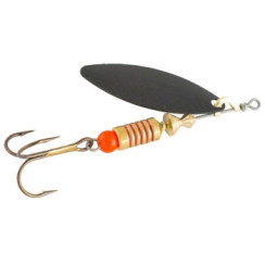 Mepps Aglia Longue No. 5 Black Noir Spinnerbait 29g