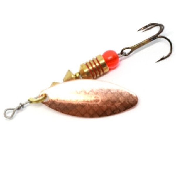 Mepps Aglia Longue No. 1 Copper Spinnerbait, 4.5g