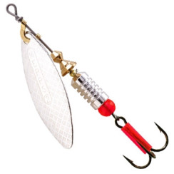 Mepps Aglia Longue No. 2 Silver Argent Spinnerbait, 7g