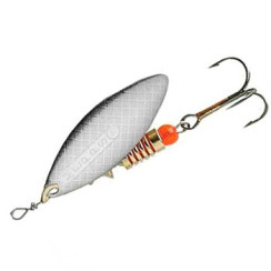 Mepps Aglia Longue No. 3 Silver Spinnerbait, 11.5g