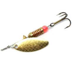 Mepps Aglia Longue No. 00 gold or 1.5g spinnerbait