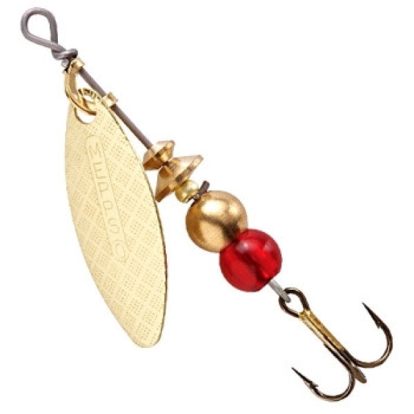 Mepps Aglia Longue No. 0 Gold Spinnerbait, 2.5g