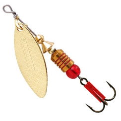 Mepps Aglia Longue No. 1 Gold Spinnerbait, 4.5g