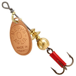 Mepps Aglia No. 0 Copper Cuivre Spinnerbait 2.5g