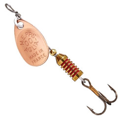 Mepps Aglia No. 00 copper cuivre spinner 1.5g
