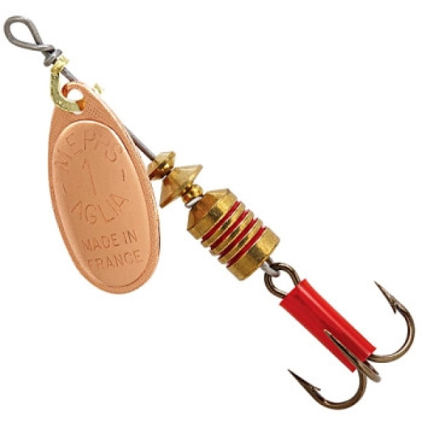Mepps Aglia No. 1 Copper Cuivre Spinnerbait 3.5g