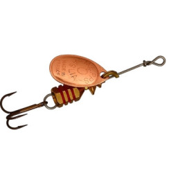 Mepps Aglia TW No. 0 copper spinner, 3g