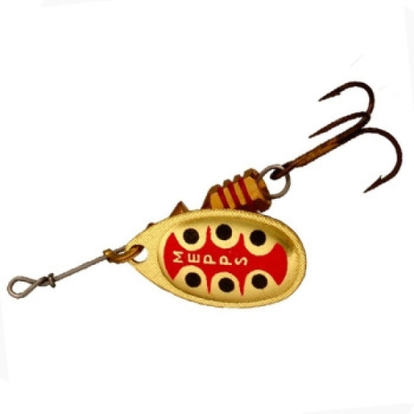 Mepps Aglia TW No. 3 Gold Spinnerbait, 6g